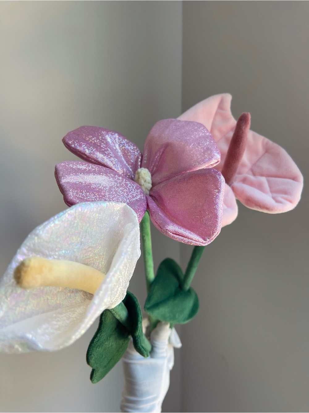 CJ Hendry Ballerina Slipper Shimmer flower bundle